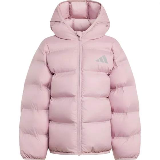 Adidas Sportswear Chaqueta Acolchada Rosa con Capucha