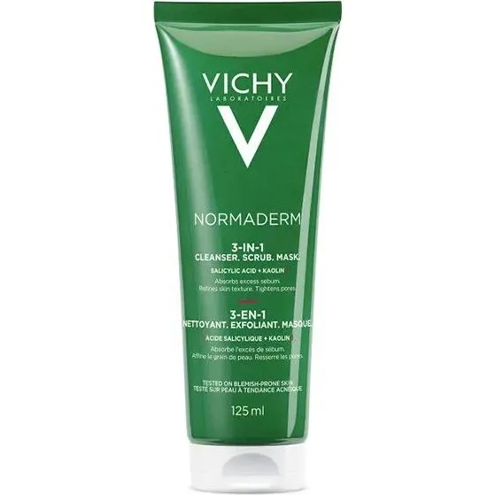 Vichy Normaderm 3 en 1 Limpiador 125 ml
