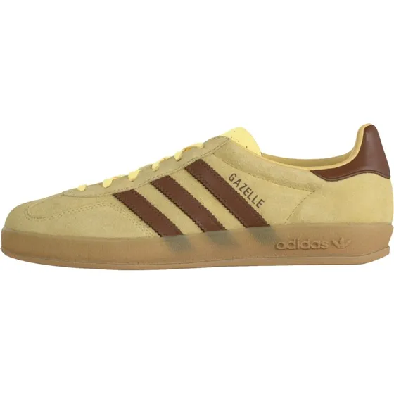 Adidas Originals Gazelle Indoor - Amarillo y Marrón