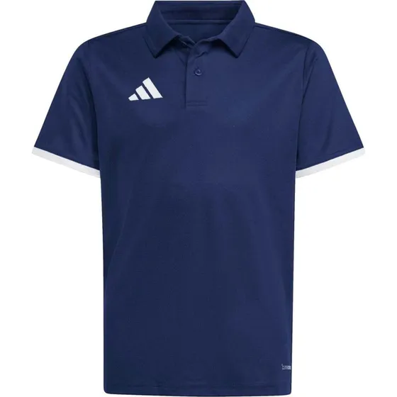 Adidas Performance Camiseta Polo Entrada26 Azul Marino y Blanco