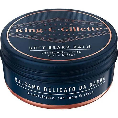 Gillette King C. Blsamo Suave Para Barba 100 ml