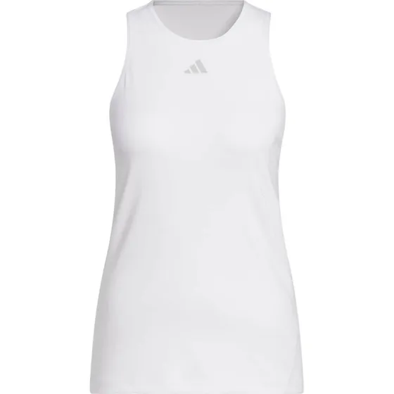 Camiseta adidas Club Climacool sin mangas blanca para mujer - XS