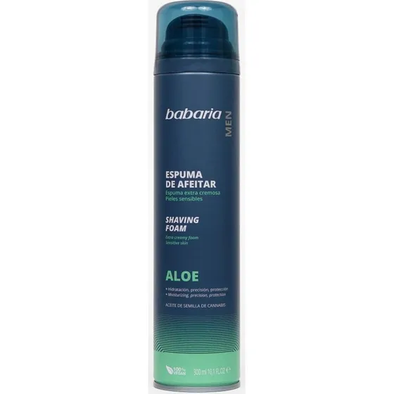 Babaria Espuma Afeitar Aloe Vera 300ml
