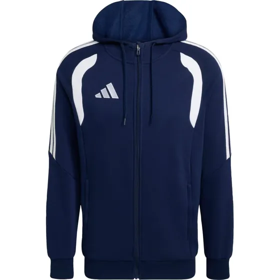adidas Sudadera con capucha y cremallera Tiro26 League - Navy/Blanco