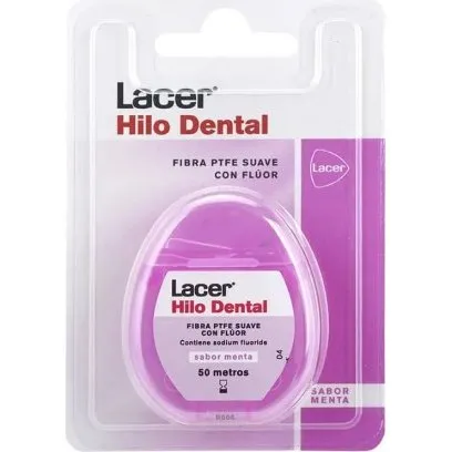 Lacer Hilo Dental con Fluor 50 m