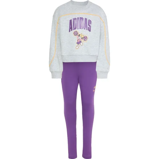 adidas Conjunto de Sudadera y Leggings Disney Minnie Mouse para Niña