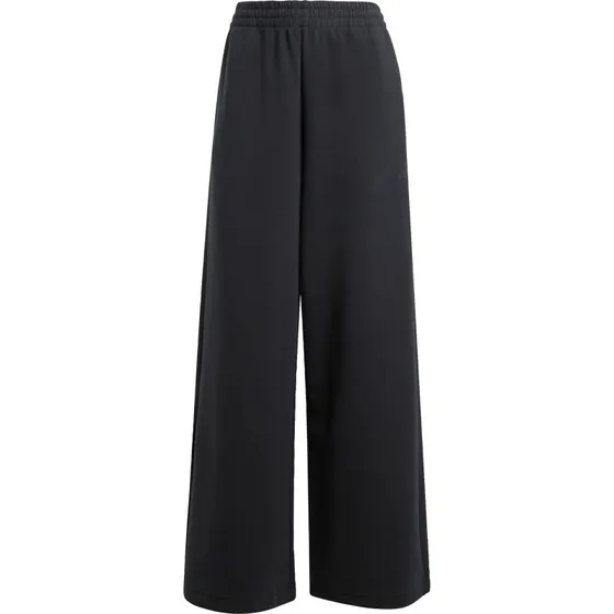 ADIDAS Pantalón deportivo Soft Lux negro de pierna ancha