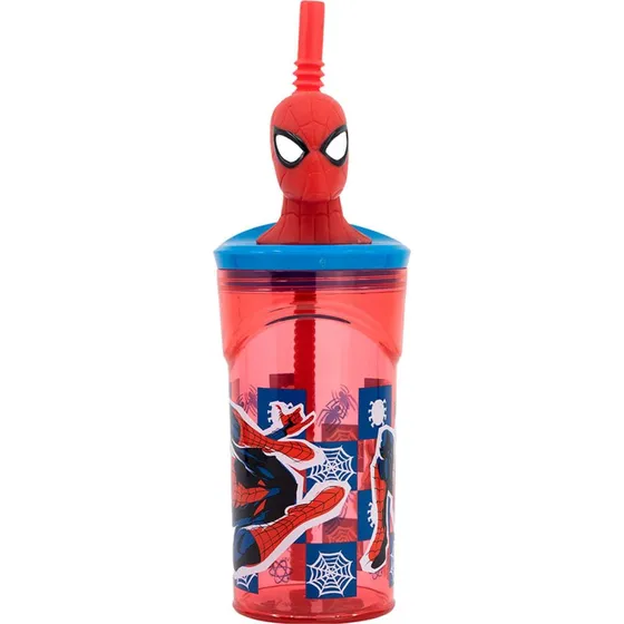 Stor Spiderman Vaso Figurita 3D 360 ml