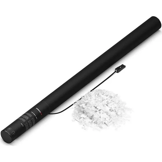 Magic FX Cañón de Confeti Copo de Nieve Blanco 80 cm