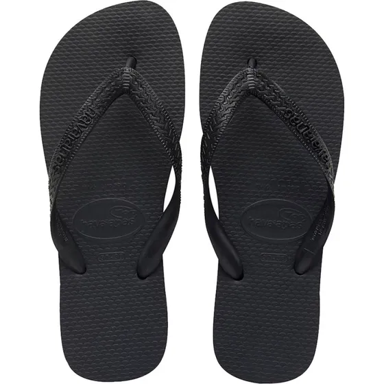 Havaianas Top Sandalia Negra Unisex - Talla 43/44