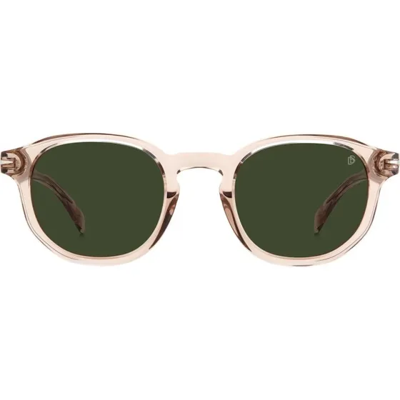 David Beckham DB 1007/S Gafas de Sol Redondas Rosa y Verde 49mm