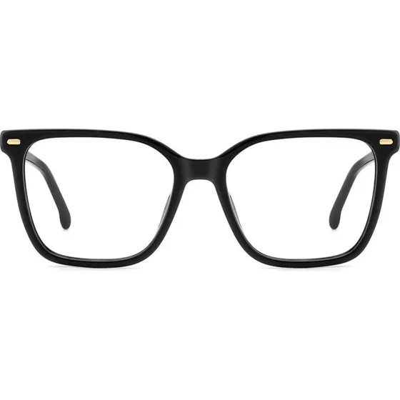 Carrera 3011 Gafas de Vista Mujer Cuadradas en Acetato Negro
