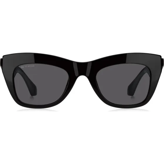 Etro 0004/G/S Gafas de Sol Mariposa Negro/Gris 51mm
