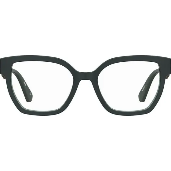 Moschino MOS633 Gafas de Vista Rectangulares Verdes para Mujer