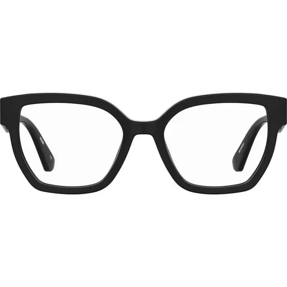 Moschino MOS633 Gafas de Vista Rectangulares para Mujer - Negro