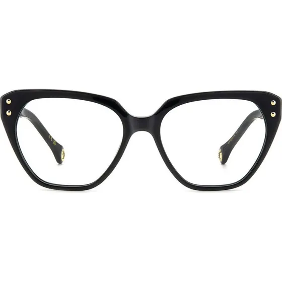Carolina Herrera HER 0223 Gafas de Vista Cuadradas para Mujer - Negro