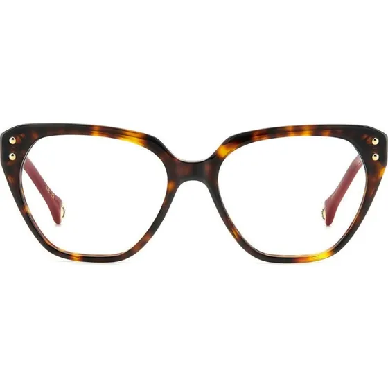 Carolina Herrera HER 0223 Gafas de Vista Cuadradas para Mujer - Rojo