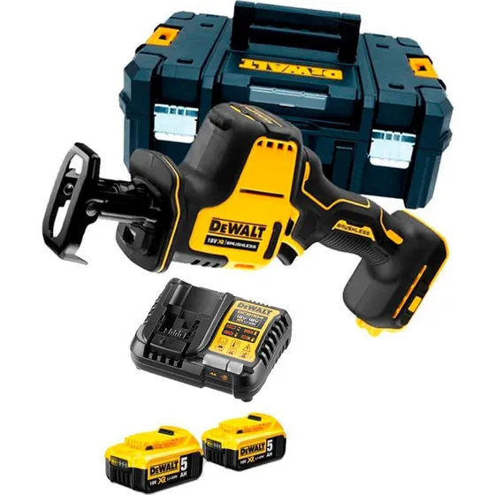 DeWalt DCS369P2 Mini Sierra Sable 18V XR 2x5Ah