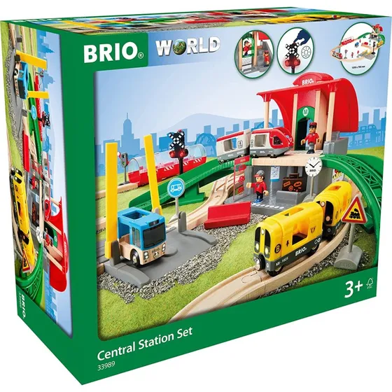 Brio Estacin Central - Conjunto de Trenes