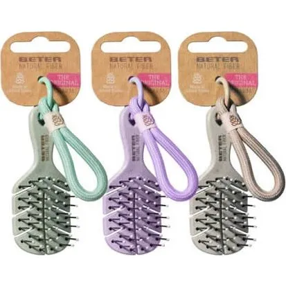 Beter Cepillo Llavero de Fibra Natural para Cabello