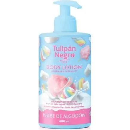 Tulipán Negro Loción Corporal Cotton Cloud, 400 ml