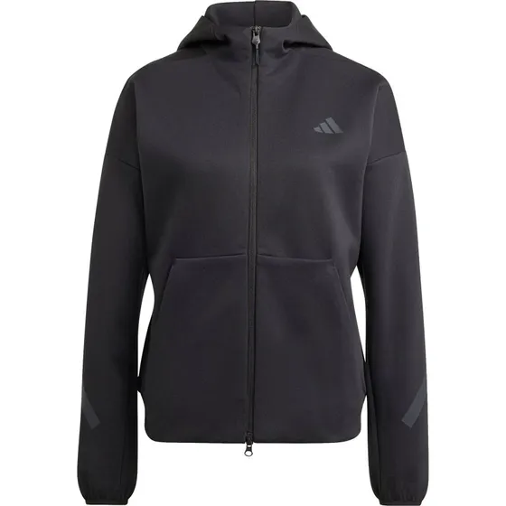 Adidas Sportswear Sudadera con Cremallera Z.N.E. Antracita/Negro