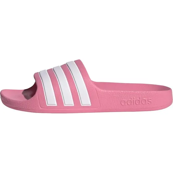 adidas Adilette Aqua Slides para niños - Rosa/Blanco