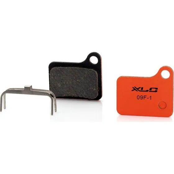 XLC BP-O12 Pastillas Freno Orgánicas Naranja para Shimano Deore BE-M555