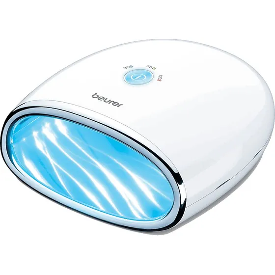 Beurer MP 48 Secador de Uñas LED con Temporizador, Blanco