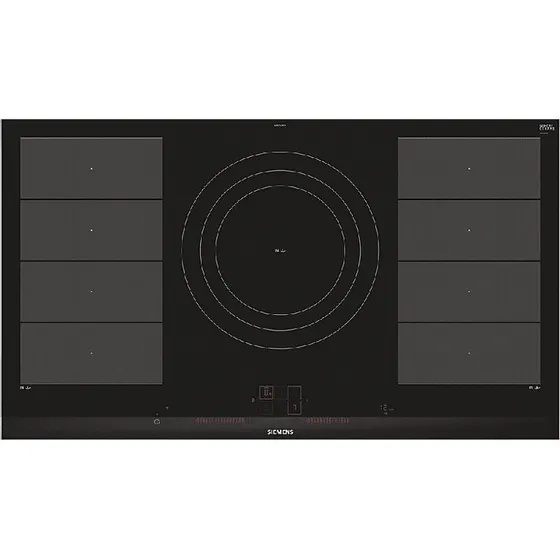 Placa de inducción Siemens EX975LVV1E de 90 cm, 3 zonas, Negro
