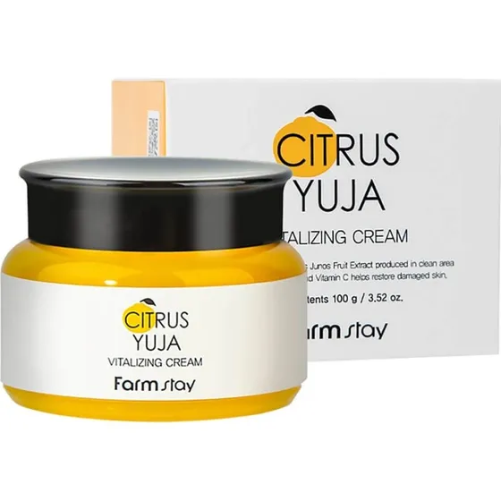 Farmstay Citrus Yuja Vitalizing Cream 100g