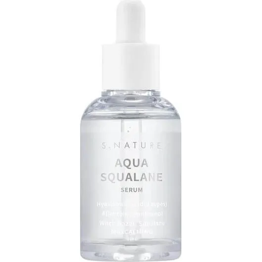 S. Nature Aqua Squalane Serum, Hidratante para todo tipo de piel, 50 ml