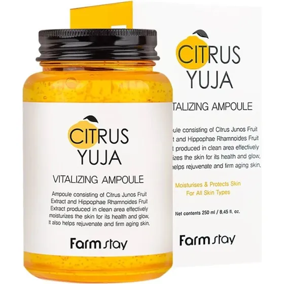 Farmstay Citrus Yuja Vitalizing Ampoule 250ml