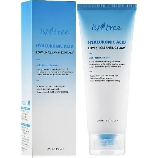 Isntree Hyaluronic Acid Low-pH Cleansing Foam 150ml