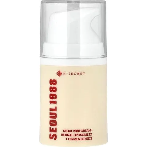 KSECRET Seoul 1988 Crema Facial de Retinal 1% y Arroz Fermentado