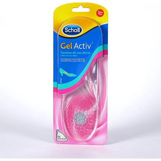 Dr Scholl Plantillas Gel Activ Mujer Tacón Diario 1 par