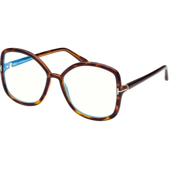 Tom Ford FT 5845-B Blue Block Gafas de Vista Mujer Mariposa
