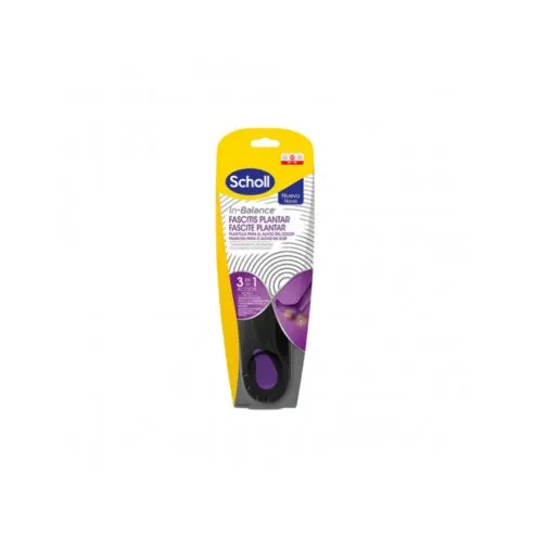 Scholl Plantillas Fascitis Plantar TS 3 en 1 Talla M