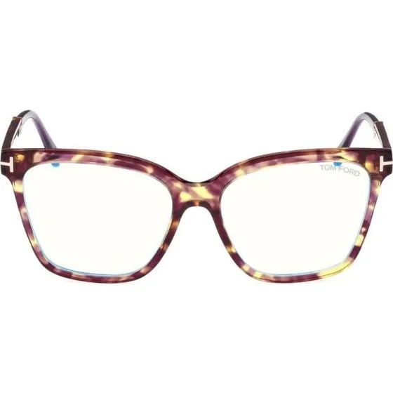 Tom Ford FT5892-B Blue Block Gafas de Vista Mujer Habano