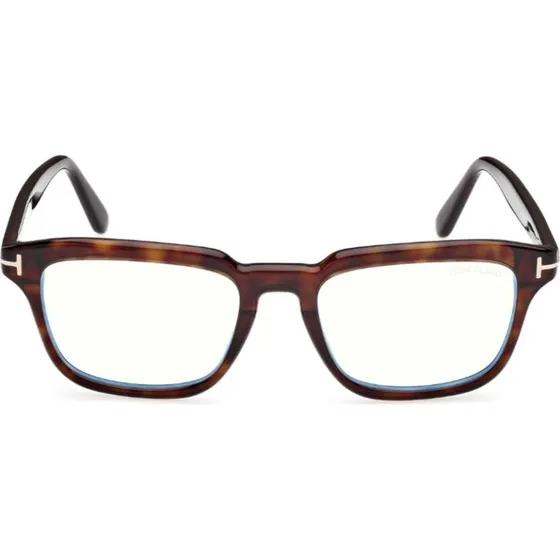 Tom Ford FT6032-B Gafas de Vista Blue Block Habano Cuadradas 52mm