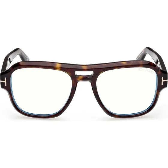 Tom Ford FT6085-B Blue Block Gafas de Vista Piloto Habano 54mm