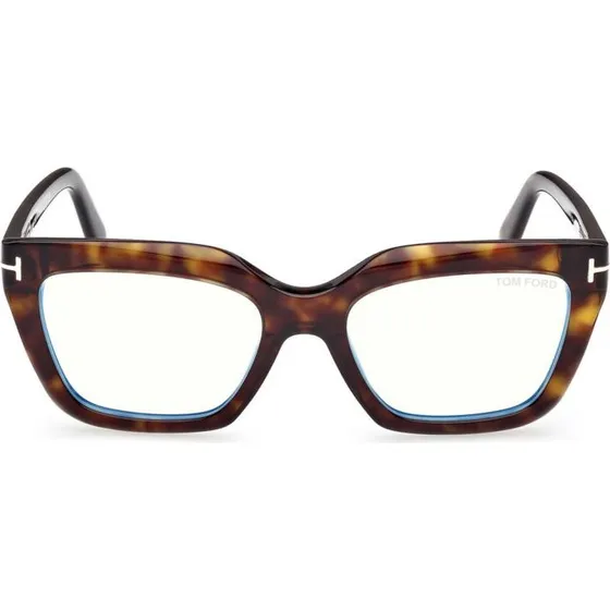 Tom Ford FT6093-B Blue Block Gafas Cat Eye Habano 53mm