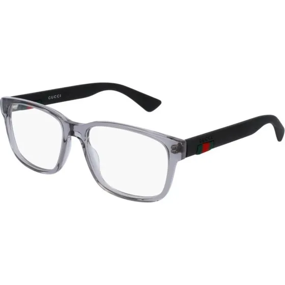 Gucci GG0011O Gafas de Vista Cuadradas Gris Unisex