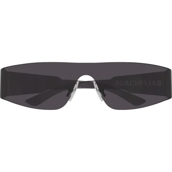 Balenciaga BB0041S Gafas de Sol Unisex Negro con Lentes Grises