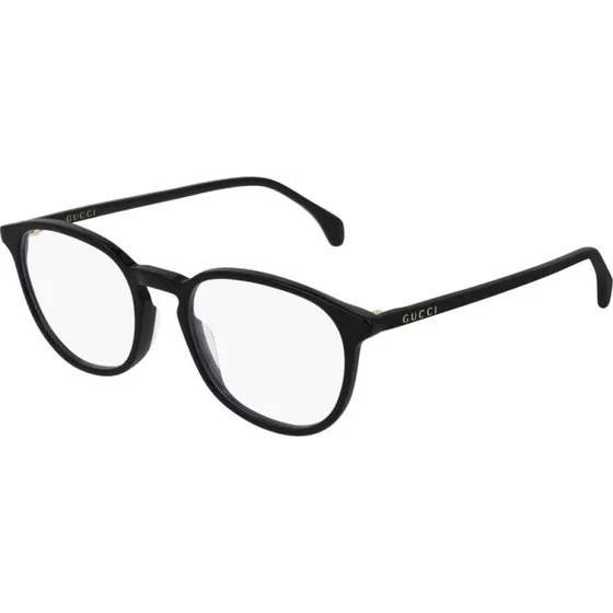 Gucci GG0551O Gafas de Vista Cuadradas para Hombre en Acetato Negro