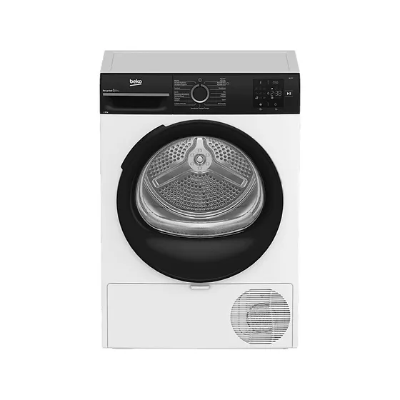 Secadora de Bomba de Calor Beko BM3T30230W, 10 kg, Blanco