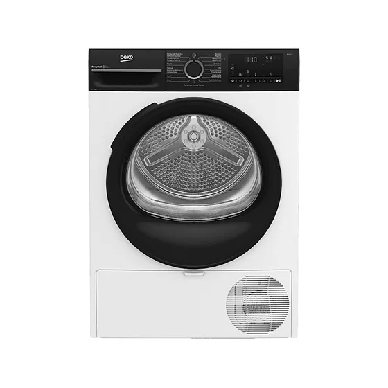 Secadora Bomba de Calor Beko BM3T48249W, 8 kg, Blanco