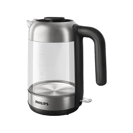 Hervidor de agua Philips HD9339/80 de Cristal, 1.7 L, 2200 W