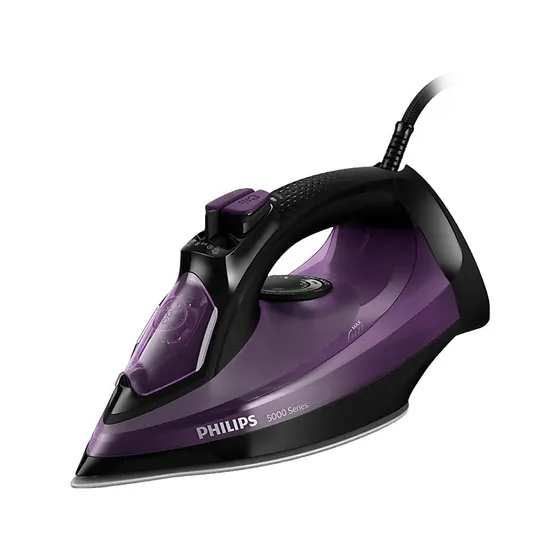 Plancha de vapor Philips DST5030/80 - 180 g/min, SteamGlide Plus, Morado
