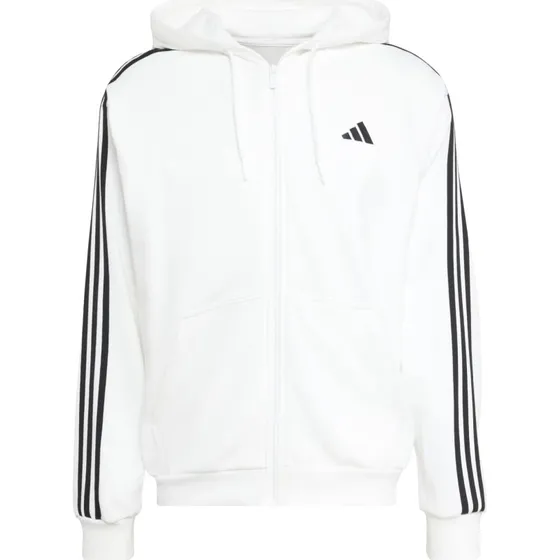 Sudadera adidas M 3 Bandas Ft Fz Blanco/Negro